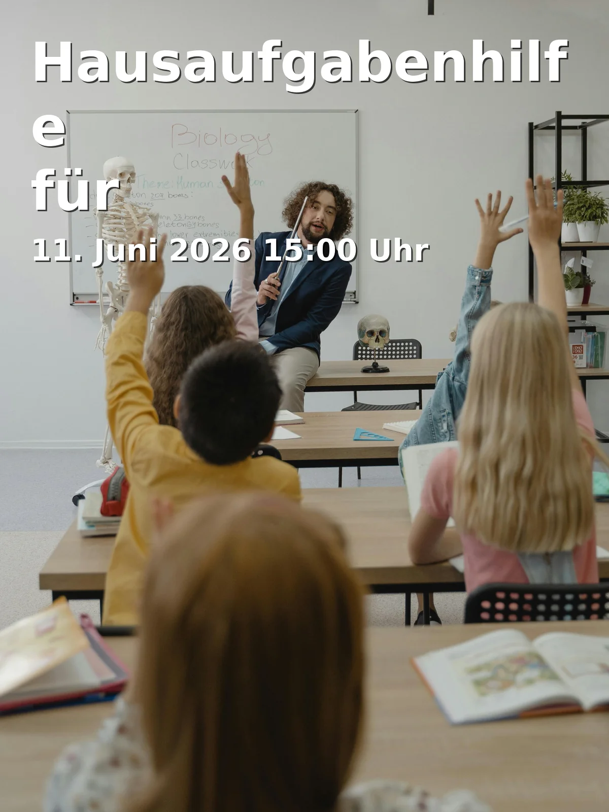 Event: Hausaufgabenhilfe für Grundschulkinder in der Friedenskirche Neu-Ulm