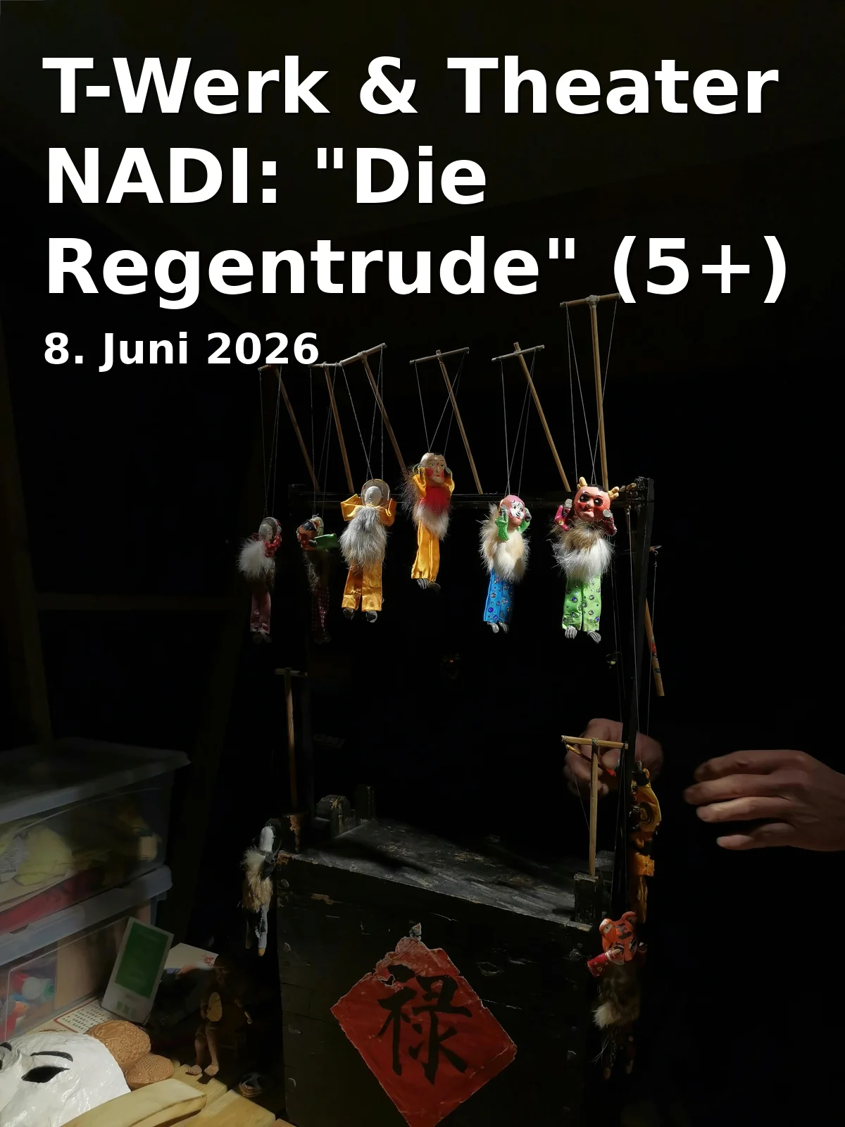 Event: T-Werk & Theater NADI: "Die Regentrude" (5+) in Schirrhof, Schiffbauergasse 4, 14467 Potsdam on 8. Juni 2026
