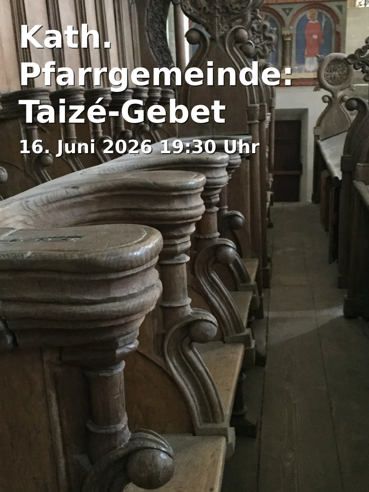 Event: Catholic Parish: Taizé Prayer