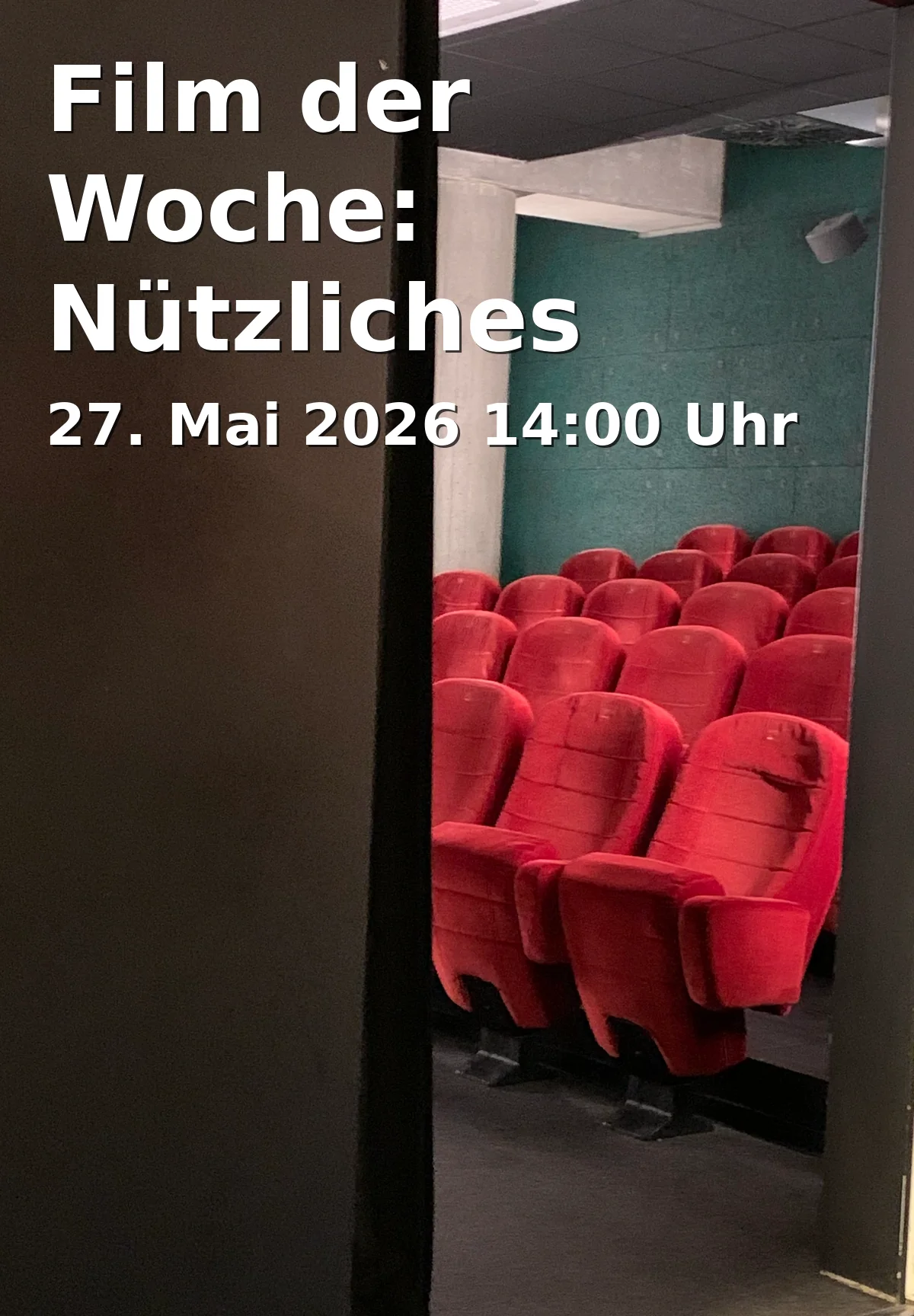 Event: Film der Woche: Nützliches unter Verschluss in Städtisches Museum Braunschweig - Altstadtrathaus, Steintorwall 14, 38100 Braunschweig on 27. Mai 2026