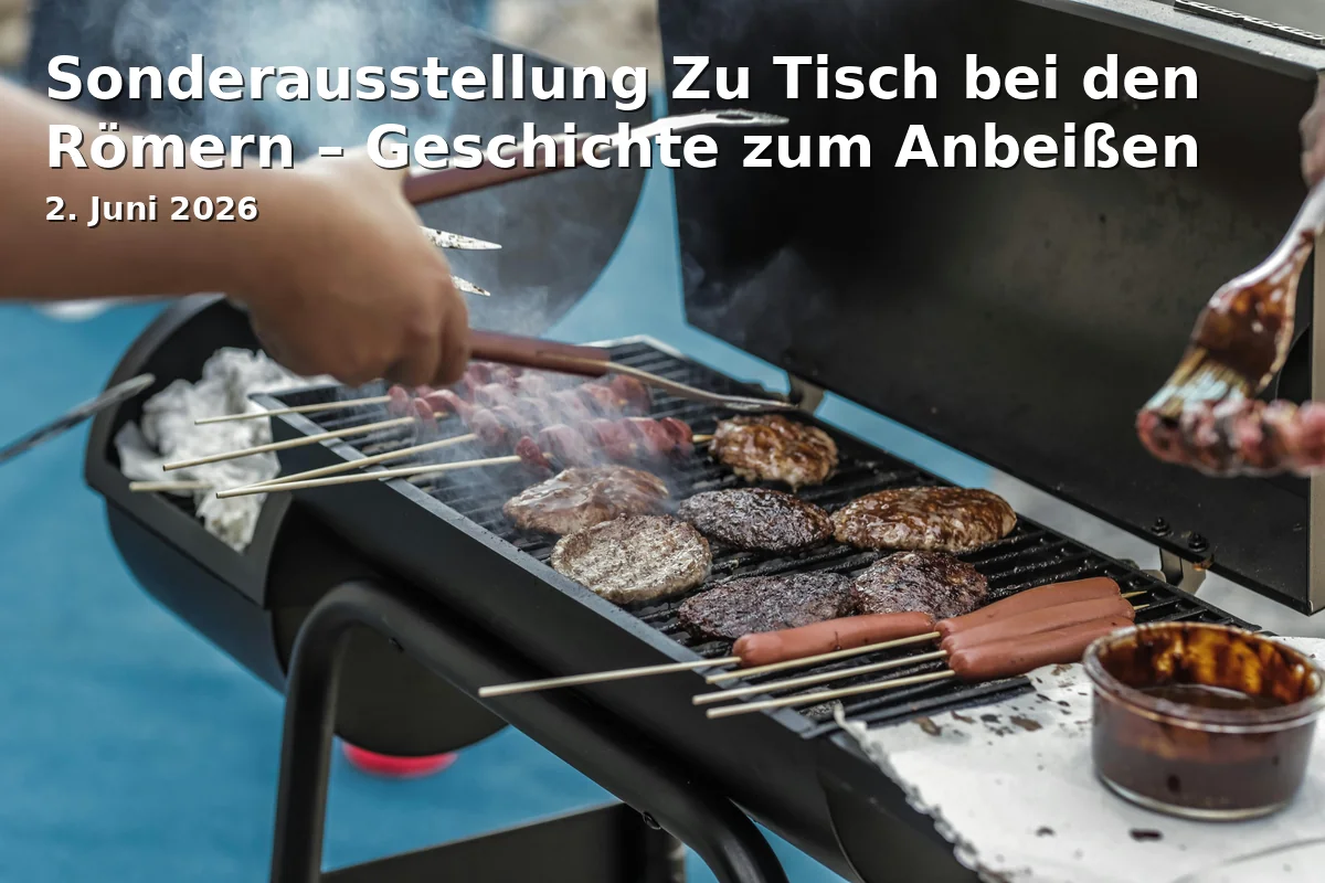 Sonderausstellung Zu Tisch bei den Römern – Geschichte zum Anbeißen