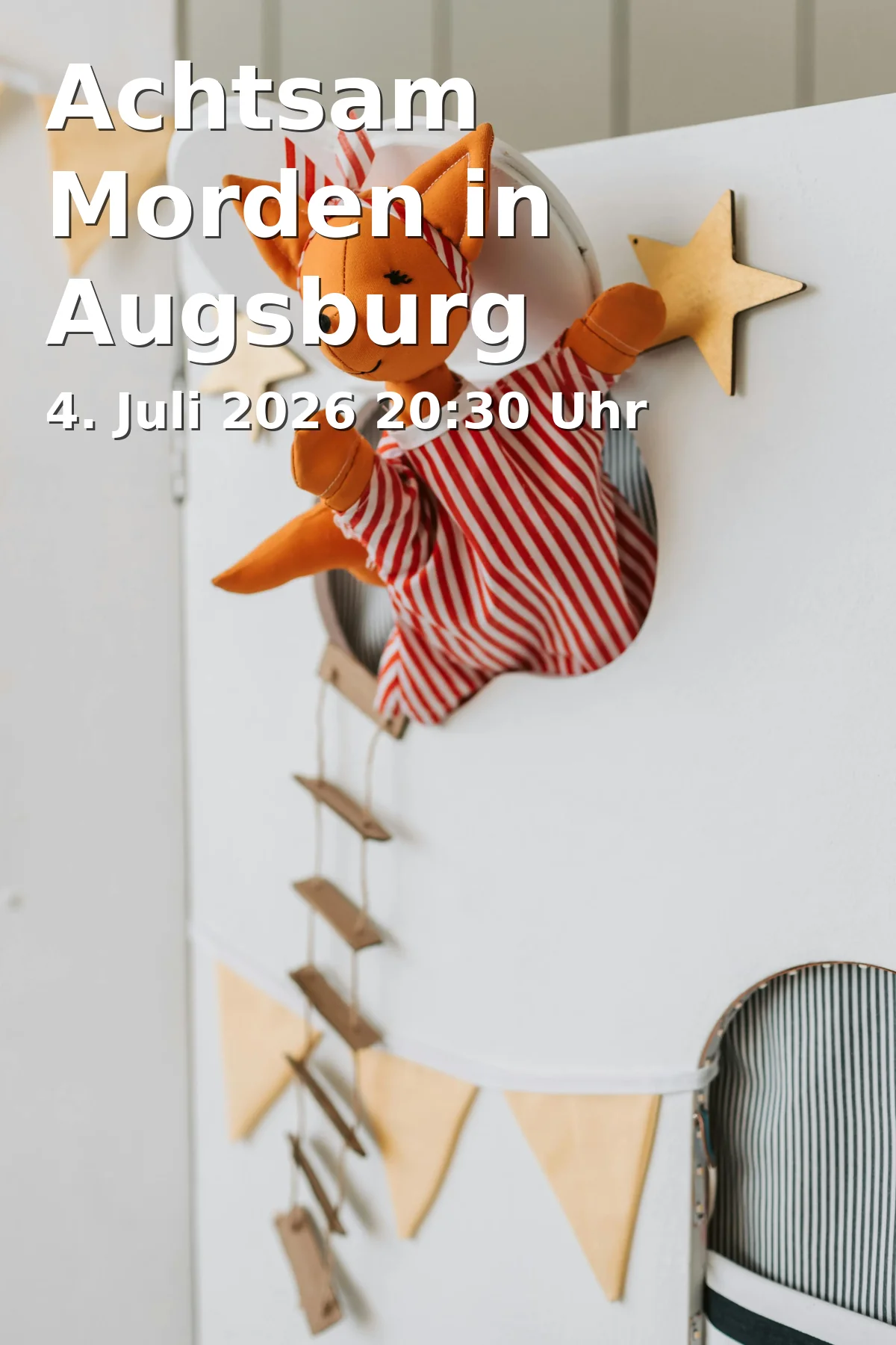 Event: Mindful Murder in Augsburg in Sensemble-Sommerwiese, Bergmühlstraße 34/Eingang Walterstraße, 86153 Augsburg on 4. July 2026