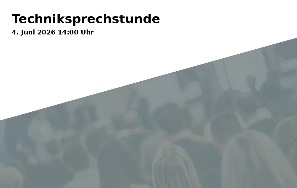 Event: Technical Consultation in Stadtteilbüro Neustadt, Bochumer Straße 22, Gelsenkirchen on 4. June 2026