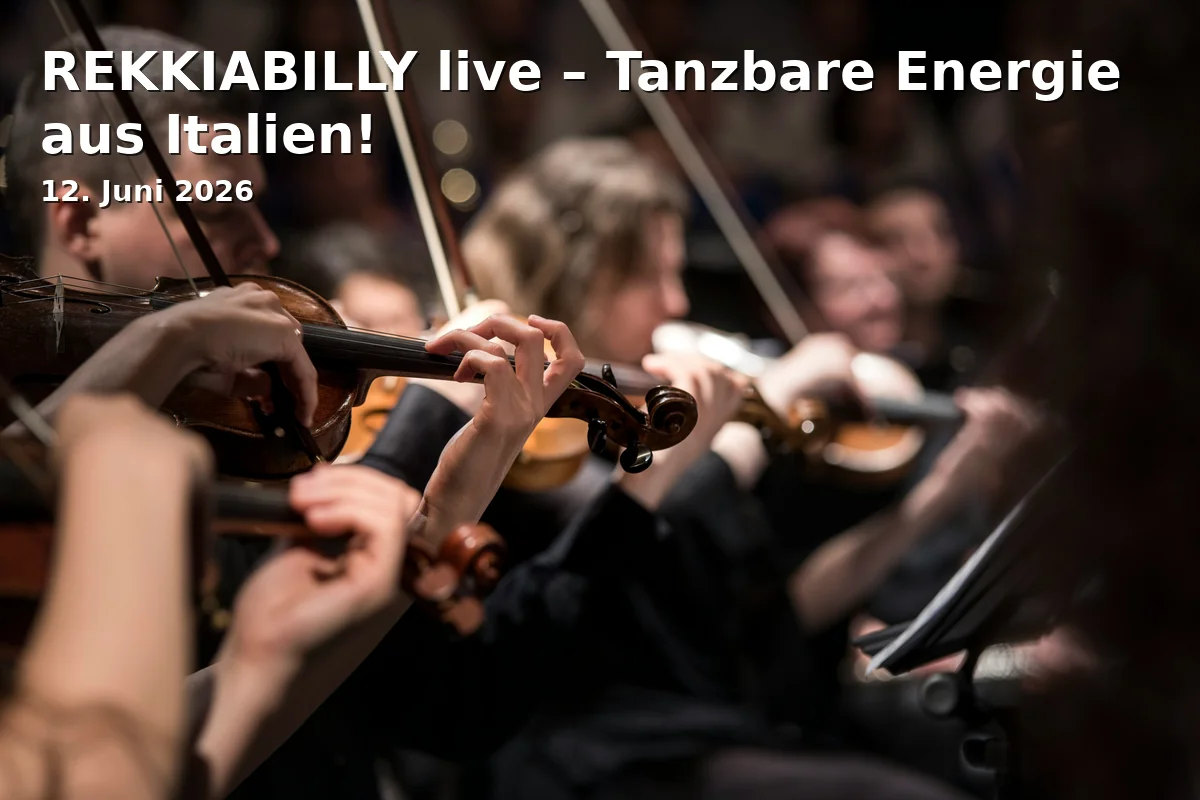 REKKIABILLY live – Tanzbare Energie aus Italien!