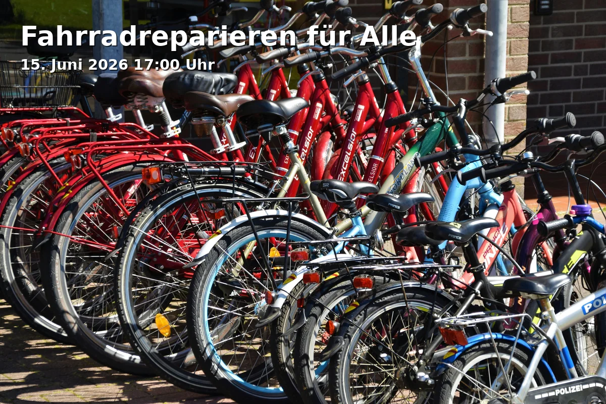 Event: Bike Repair for Everyone in Fahrradwerkstatt reborad am Rheinpark, Wanheimer Str. 223, 47053 Duisburg on 15. June 2026