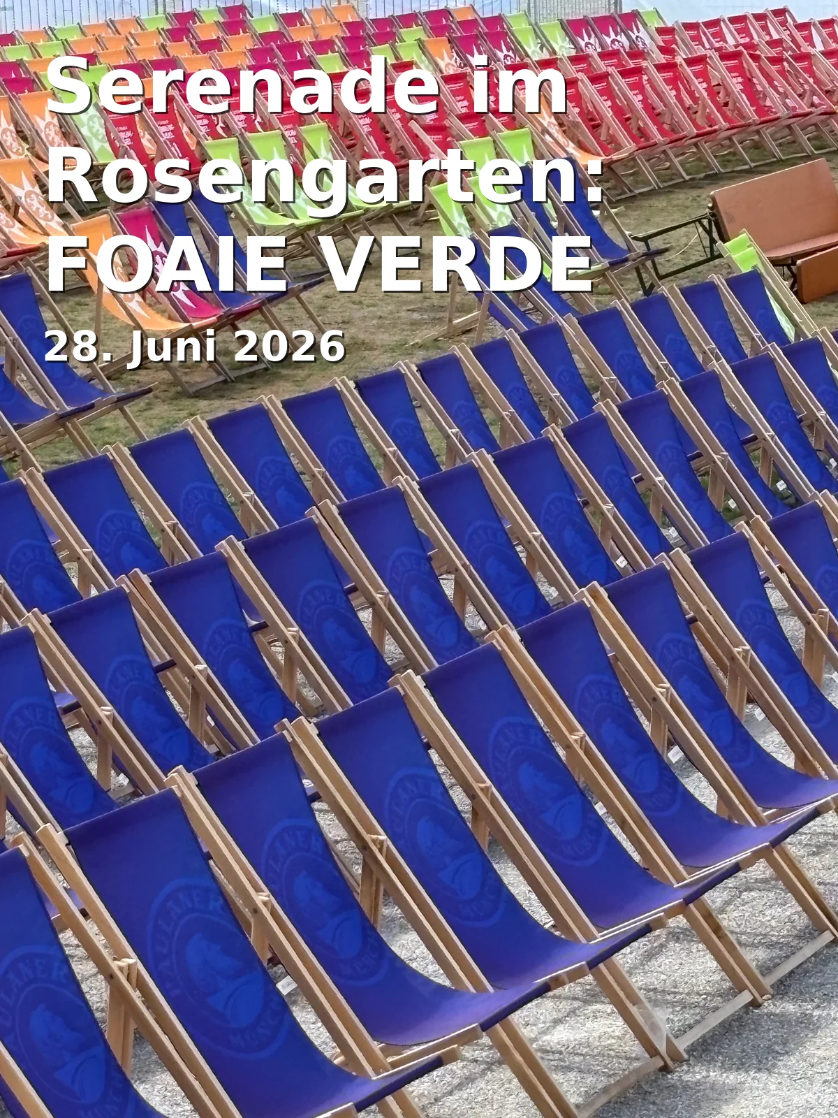 Event: Serenade im Rosengarten: FOAIE VERDE in Glacis-Park, Neu-Ulm on 28. Juni 2026
