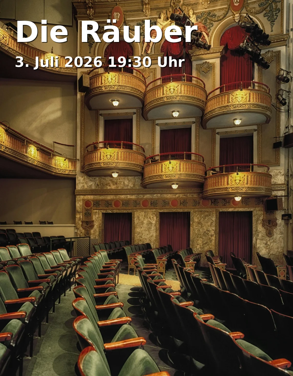 Event: Die Räuber in Schauspielhaus, Königsallee 15, 44789 Bochum on 3. Juli 2026