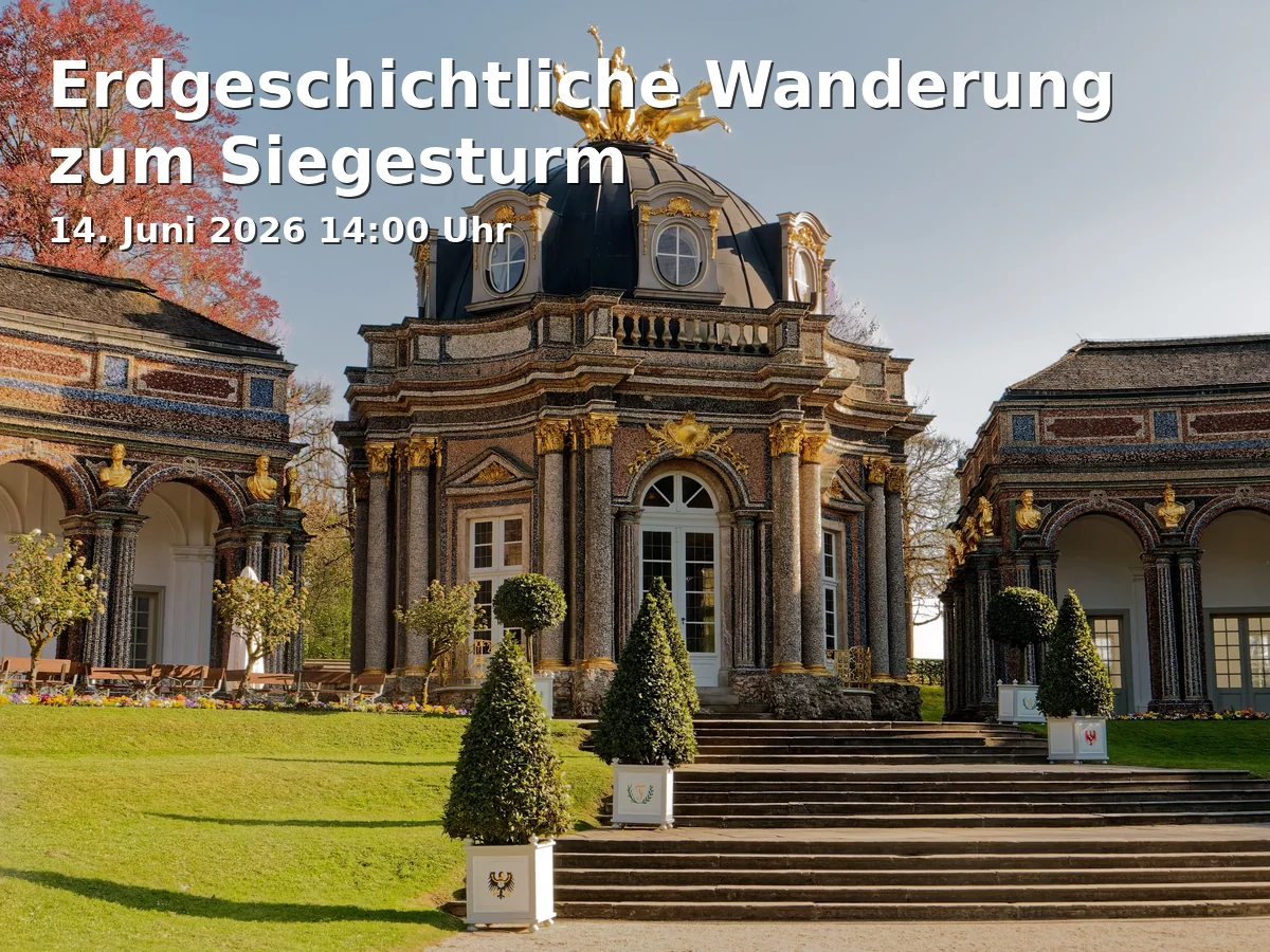 Event: Erdgeschichtliche Wanderung zum Siegesturm