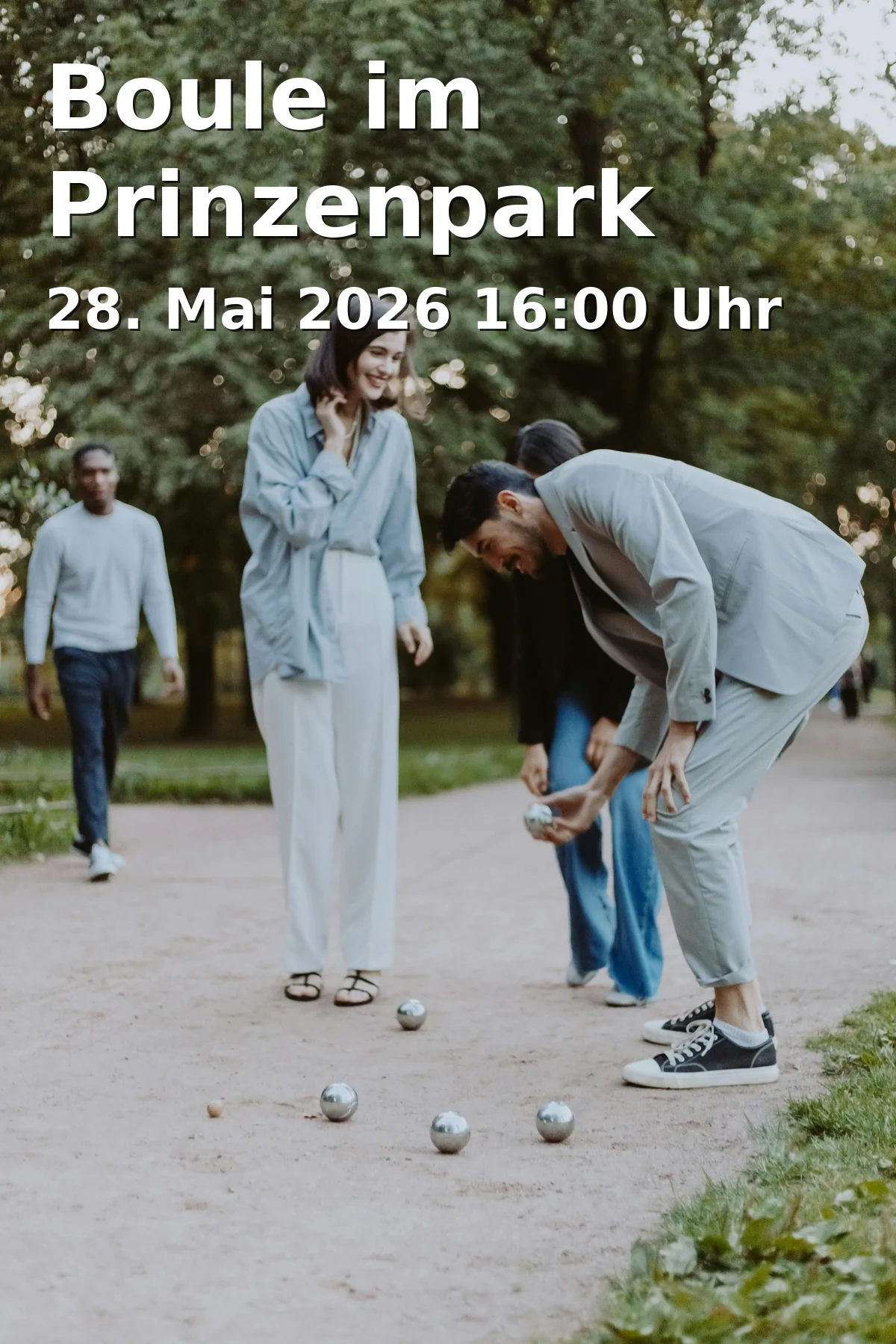 Boule in Prinzenpark