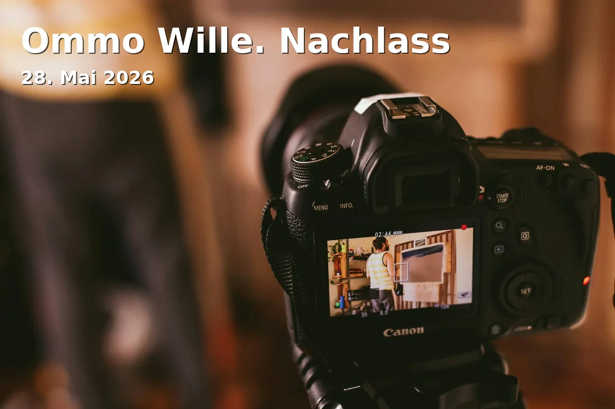 Event: Ommo Wille. Nachlass in Museum für Photographie Braunschweig, Helmstedter Str. 1, 38102, Braunschweig on 28. Mai 2026