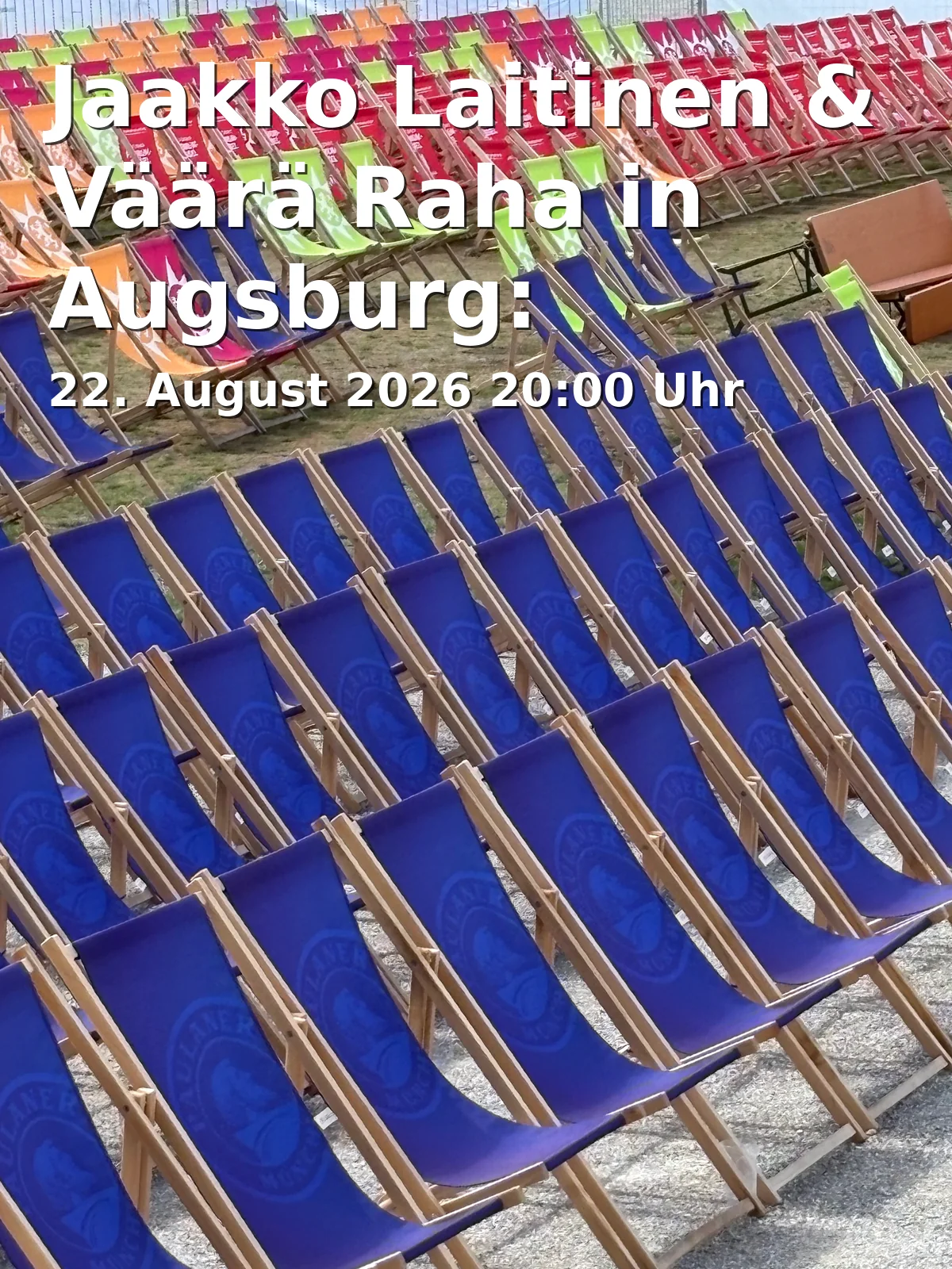 Event: Jaakko Laitinen & Väärä Raha in Augsburg: Lapland-Balkan-Sound at Lechhausen Swimming Pool