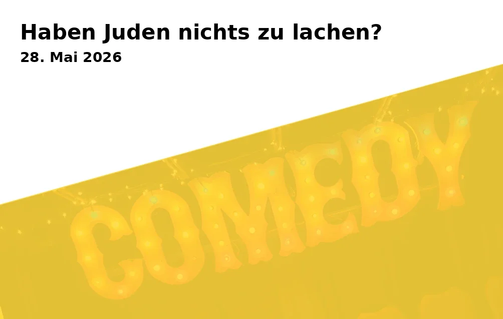 Event: Haben Juden nichts zu lachen? in Caricatura on NaN. Invalid Date NaN