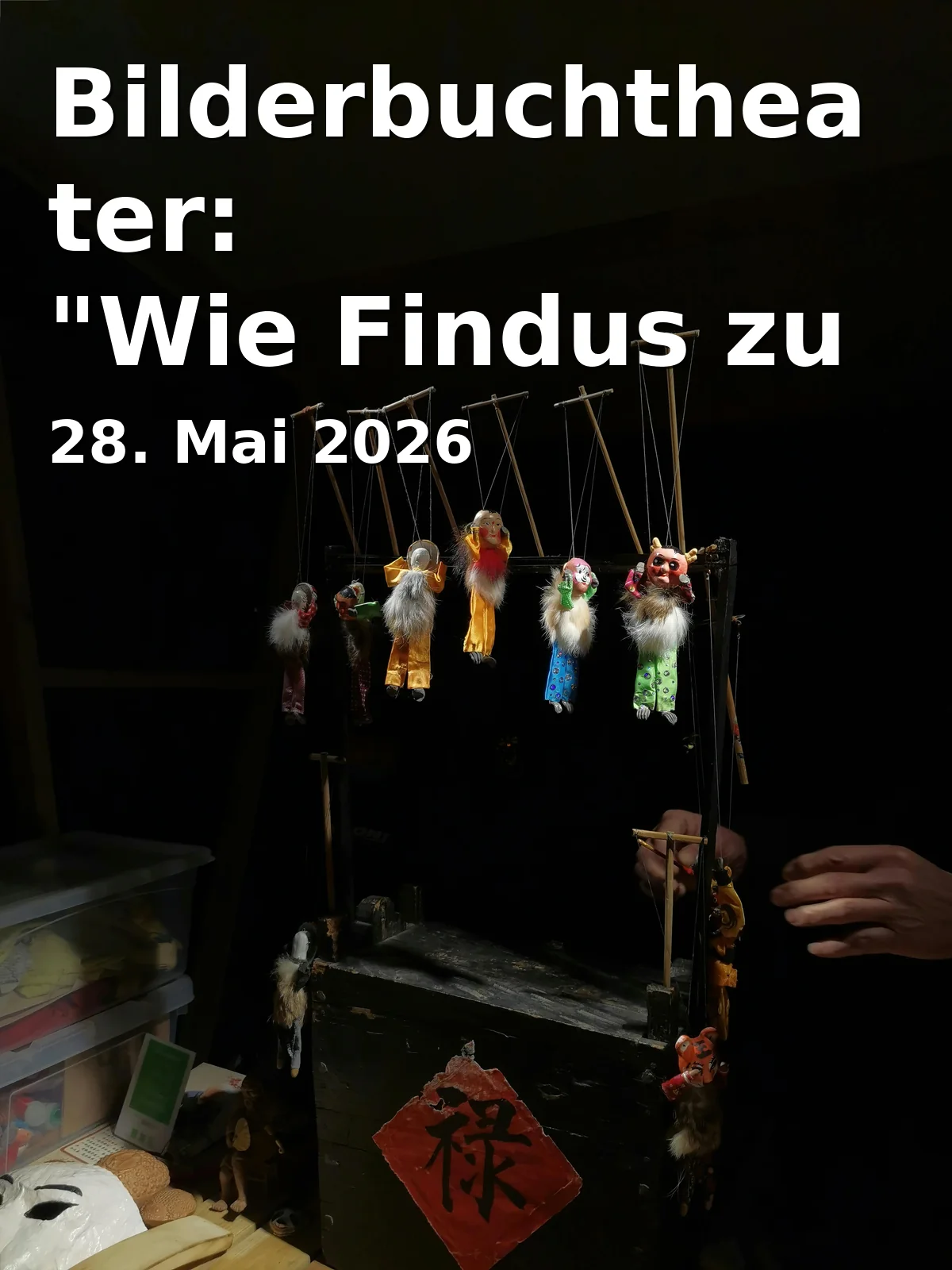 Event: Bilderbuchtheater: "Wie Findus zu Petterson kam" in Stadtteilbücherei Süd, Dr.-Gessler-Straße 47 (KÖWE-Center) on NaN. Invalid Date NaN