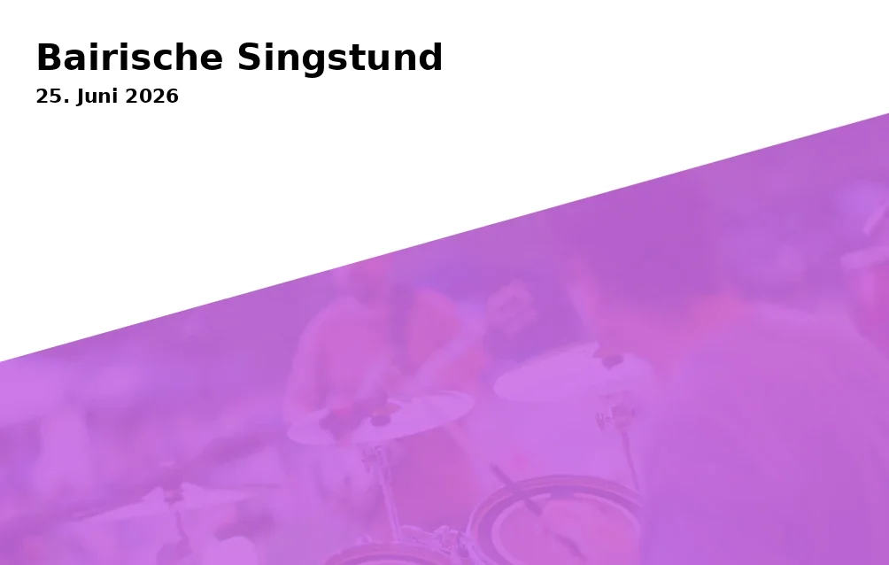 Event: Bairische Singstund in Ristorante CAPRA - Gilching-Geisenbrunn on 25. Juni 2026