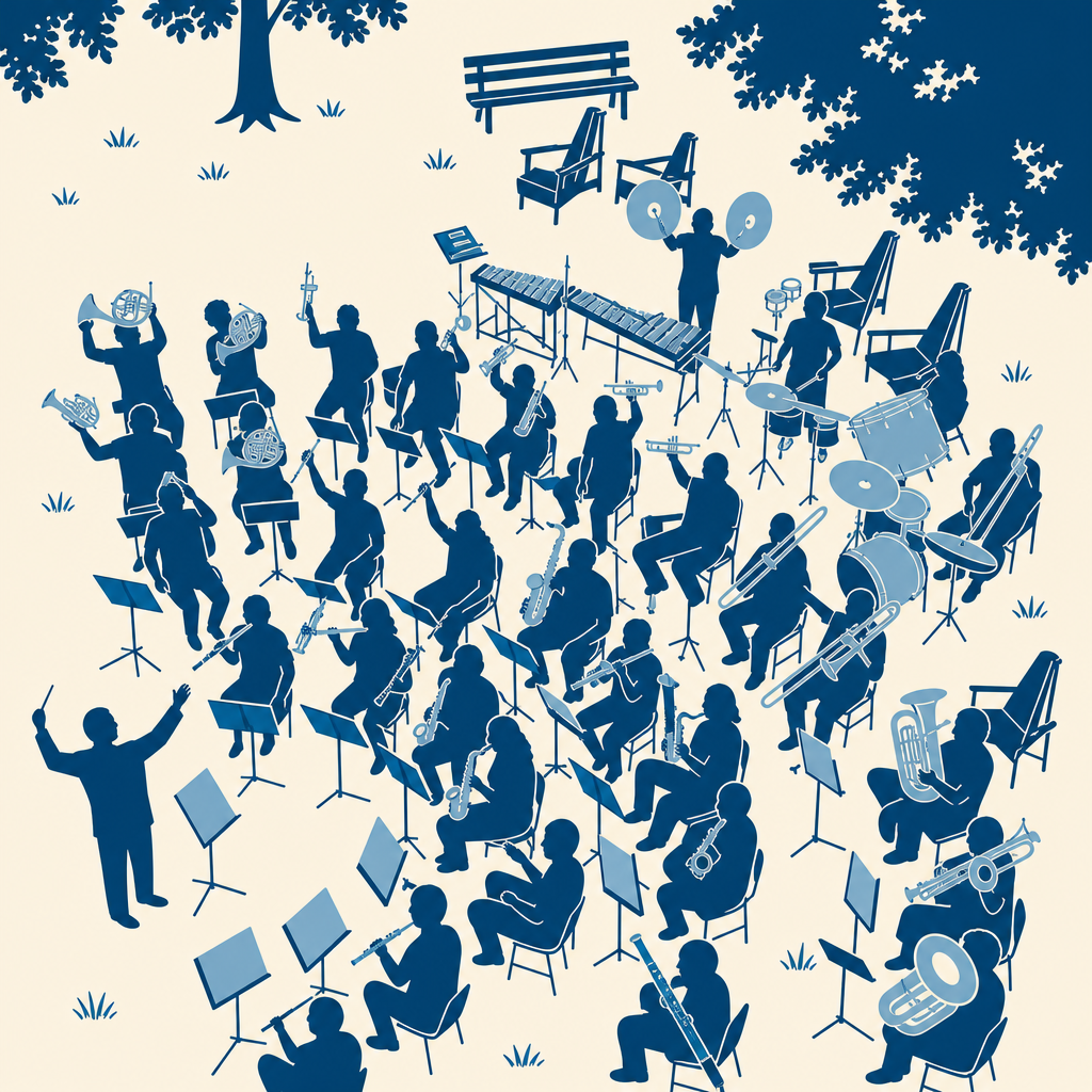 Event: Sonntagskonzert mit der Bläsersymphonie Abtei Hamborn in Musikpavillon | Volkspark Rheinhausen, Gartenstraße 14, 47228 Duisburg on 21. Juni 2026