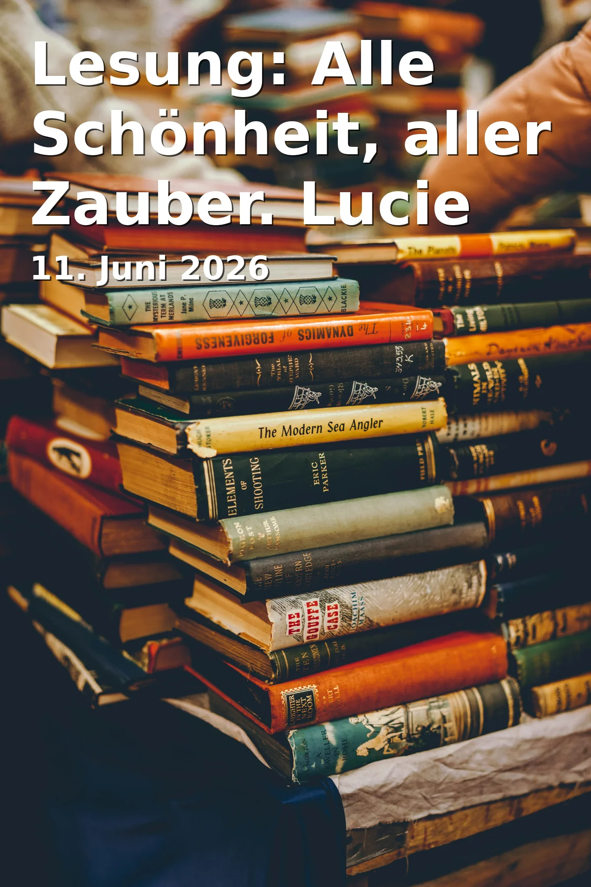 Lesung: Alle Schönheit, aller Zauber. Lucie und Hermann von Pückler