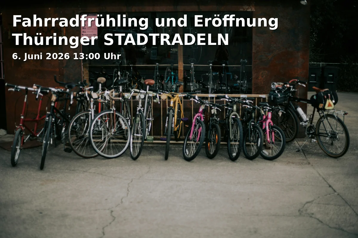 Bicycle Spring and Opening of Thüringer STADTRADELN
