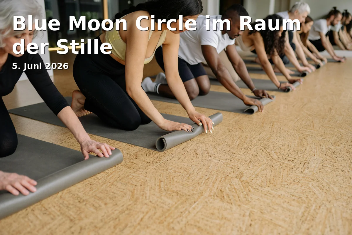 Blue Moon Circle im Raum der Stille