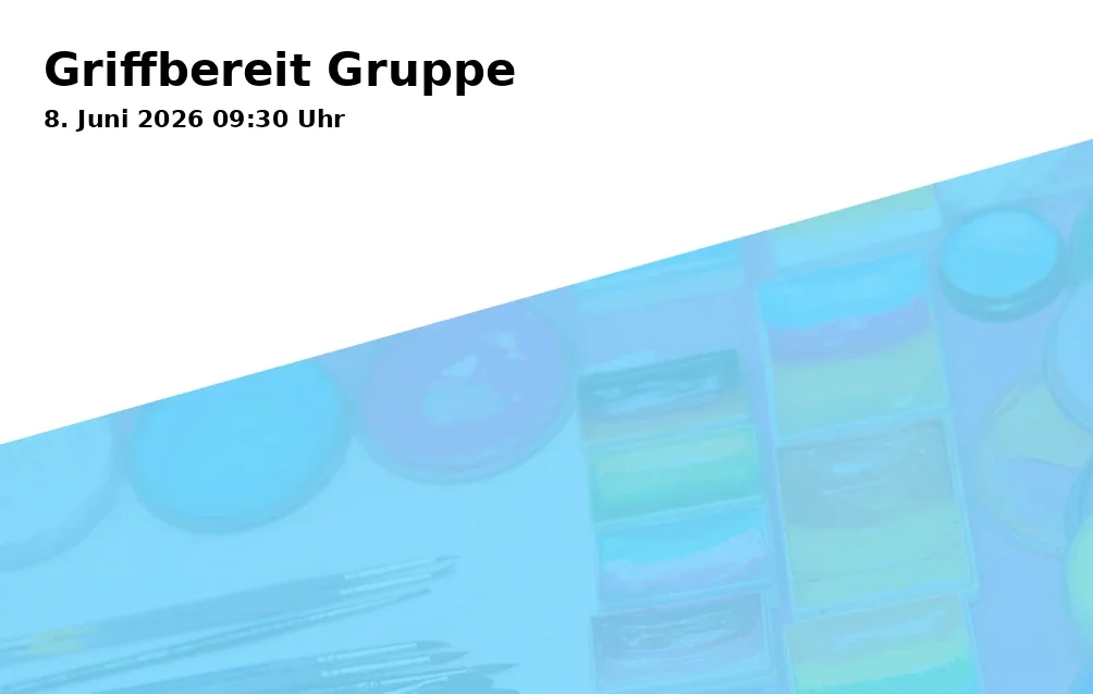 Event: Griffbereit Gruppe in Städtische Tageseinrichtung für Kinder Laarmannshof, Laarmannshof 5a, 45883 Gelsenkirchen on 8. Juni 2026