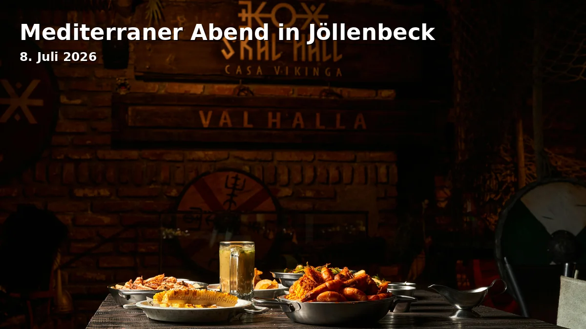 Event: Mediterranean Evening in Jöllenbeck in Marktplatz Jöllenbeck, Unter der Linde 12, 33739 Bielefeld on 8. July 2026