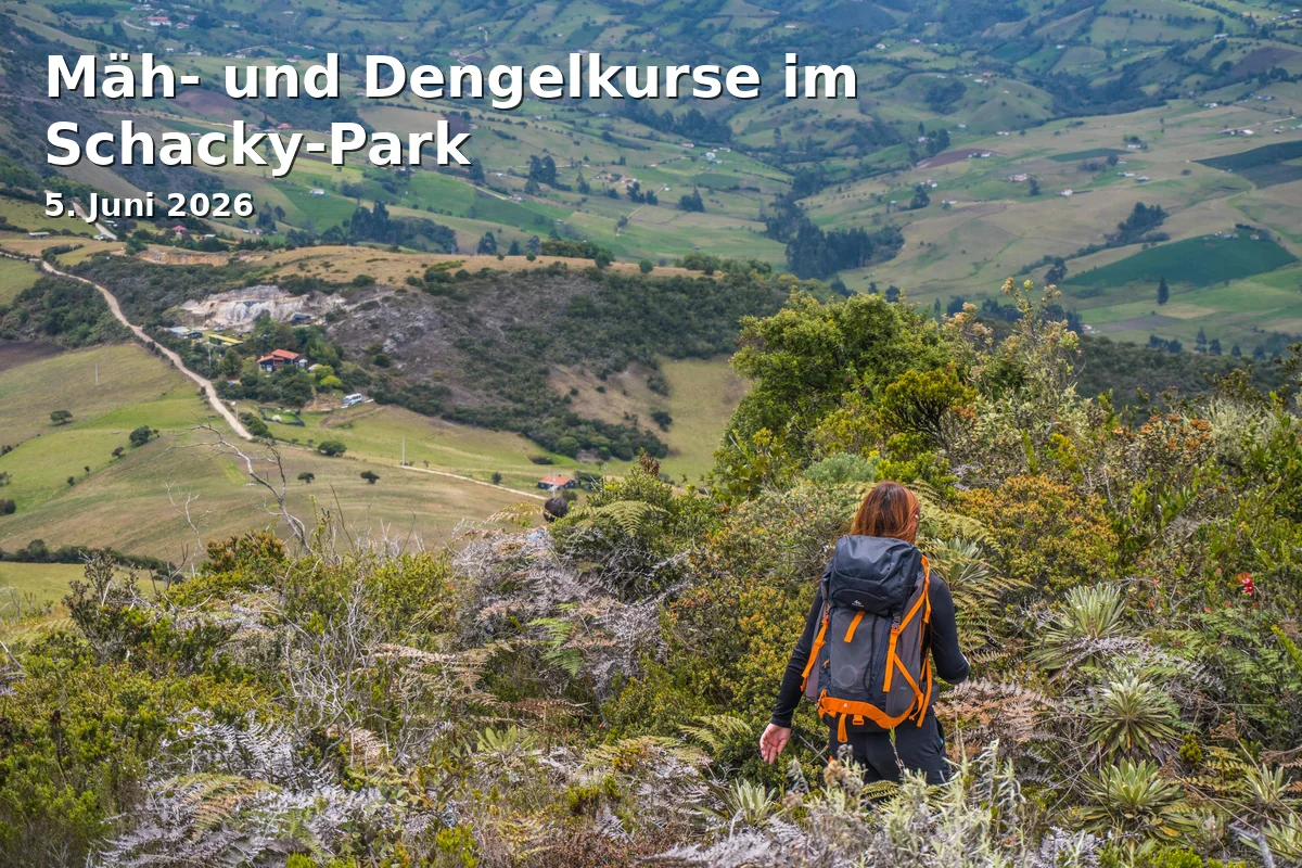 Event: Mowing and Scything Courses in Schacky Park in Schacky-Park, am Ammersee, Dießen on 5. June 2026