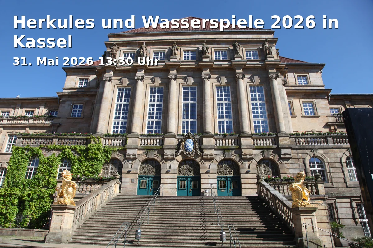 Event: Hercules and Water Games 2026 in Kassel in Besucherzentrum Herkules, Am Herkules, 34131 Kassel on 31. May 2026