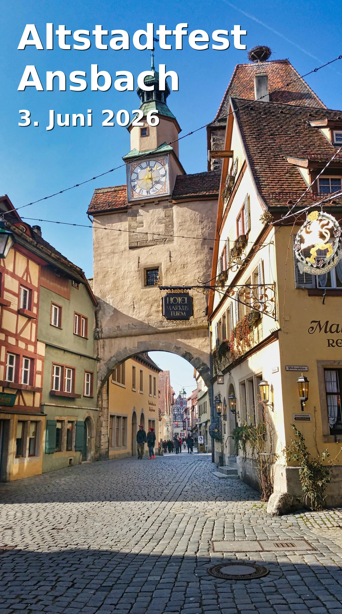 Event: Altstadtfest Ansbach in Altstadt Ansbach, Innenstadt, 91522 Ansbach on 3. Juni 2026