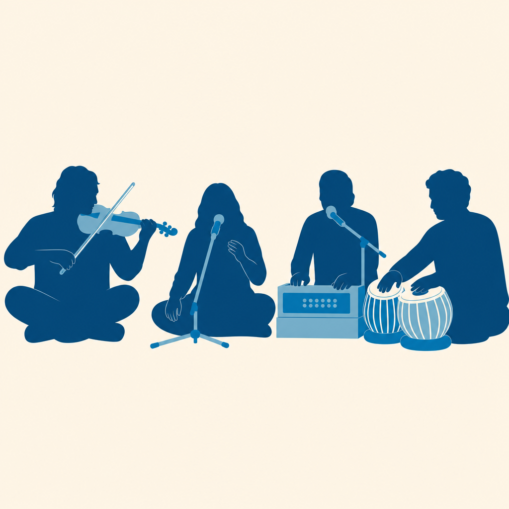 Event: Ananda Project - moderne klassische indische Musik in Sivaraja Yoga Zentrum, Kurze Str. 10, 33613 Bielefeld on 10. Juni 2026