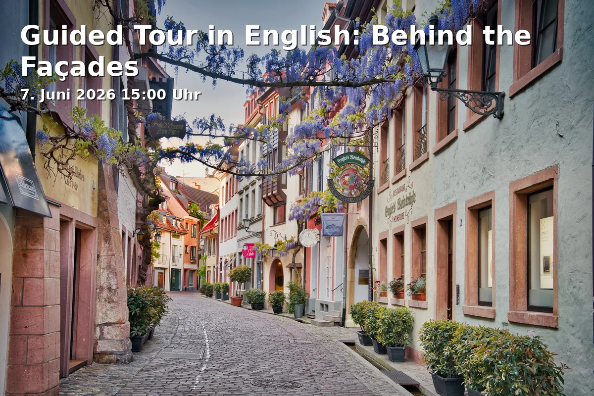 Event: Guided Tour in English: Behind the Façades in Dokumentationszentrum Nationalsozialismus, Rotteckring 14, 79098 Freiburg im Breisgau on 7. June 2026