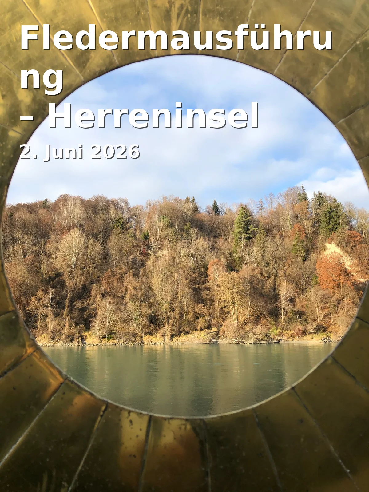 Fledermausführung – Herreninsel