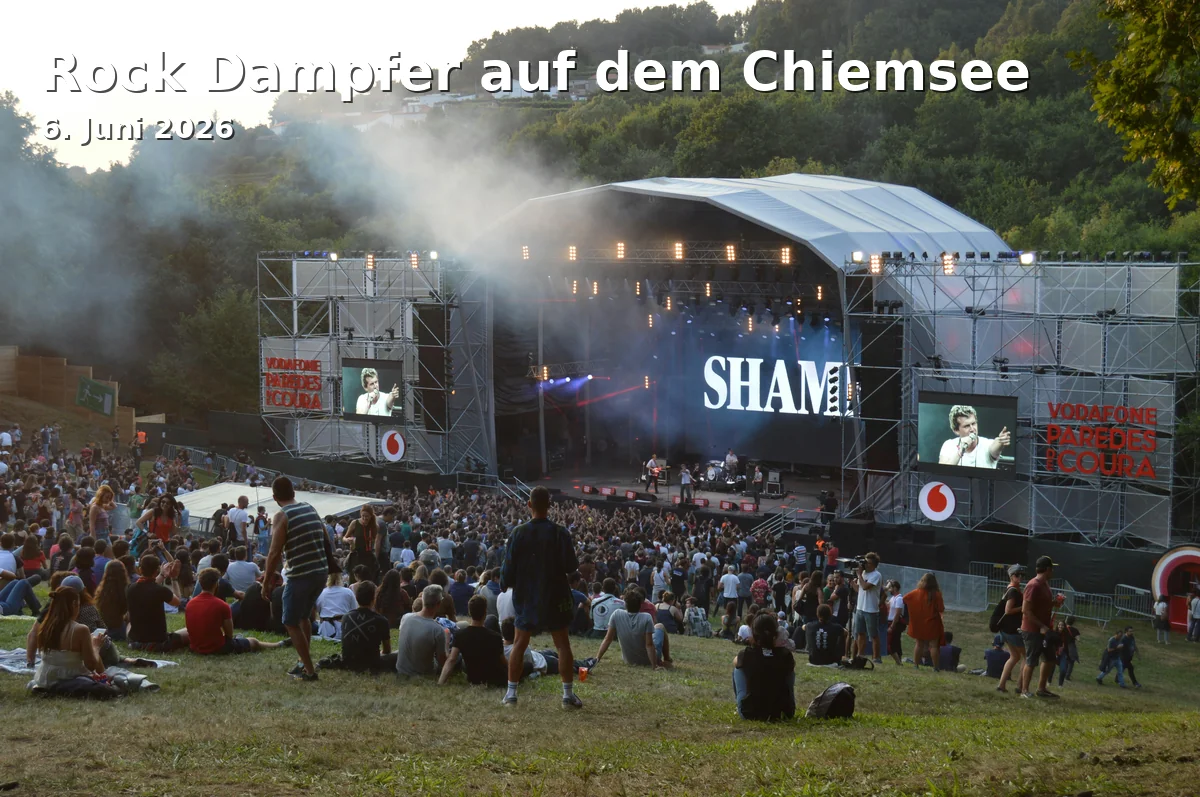 Rock Dampfer auf dem Chiemsee