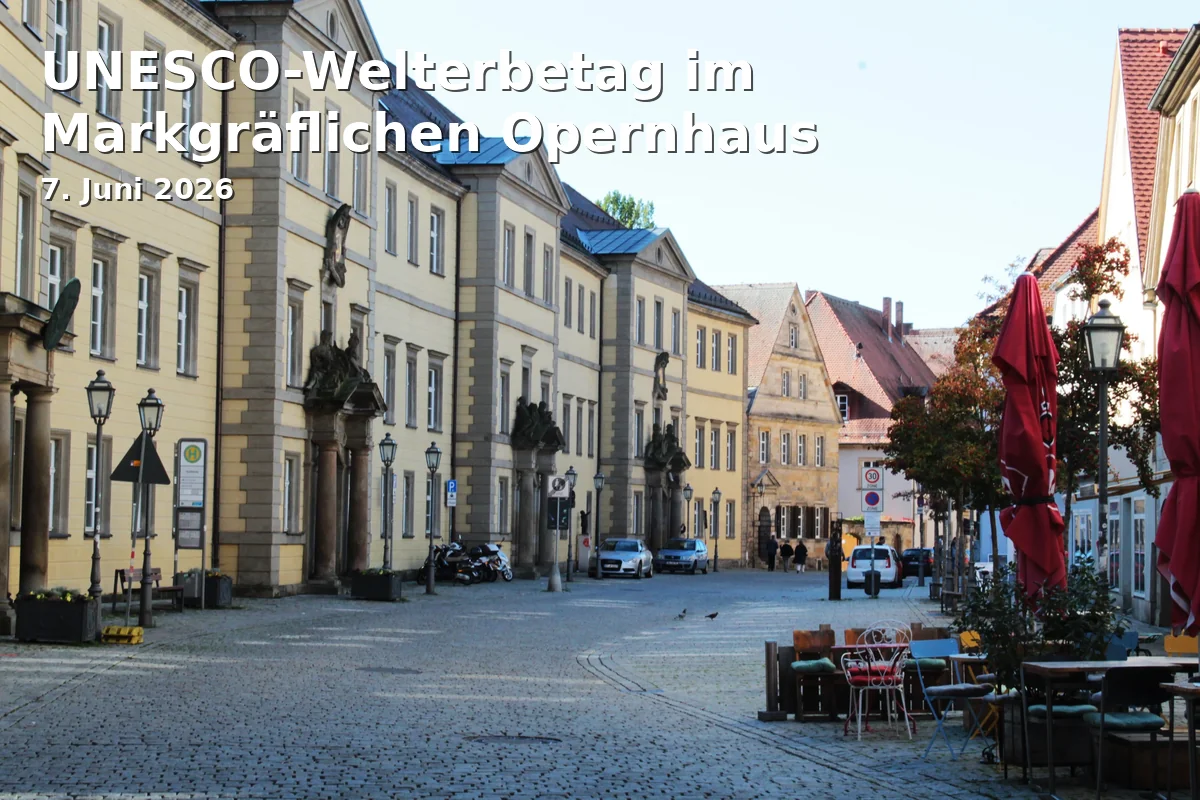 UNESCO World Heritage Day at the Markgräfliche Opernhaus