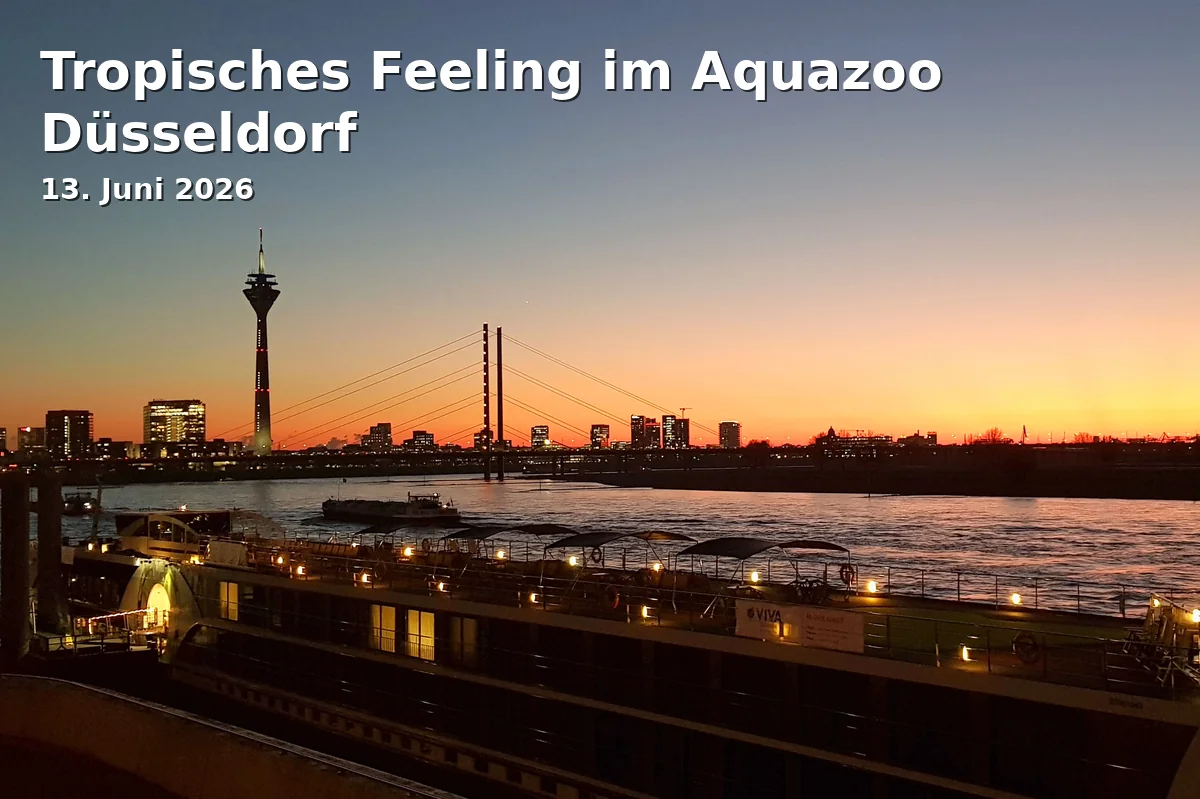 Event: Tropisches Feeling im Aquazoo Düsseldorf