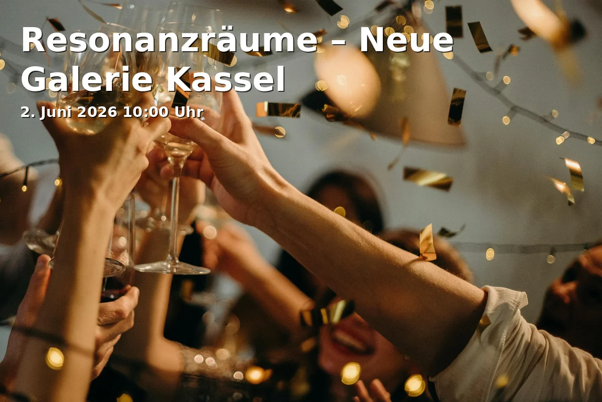 Event: Resonance Spaces – New Gallery Kassel in Neue Galerie, Schöne Aussicht 1, 34117 Kassel on 2. June 2026
