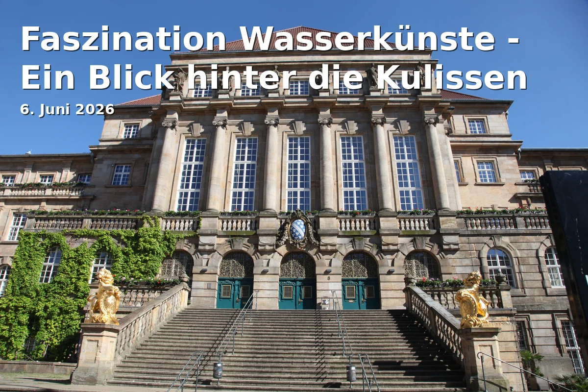 Event: Fascination Water Arts - A Behind-the-Scenes Look in Besucherzentrum Herkules, Schlosspark, Kassel on 6. June 2026