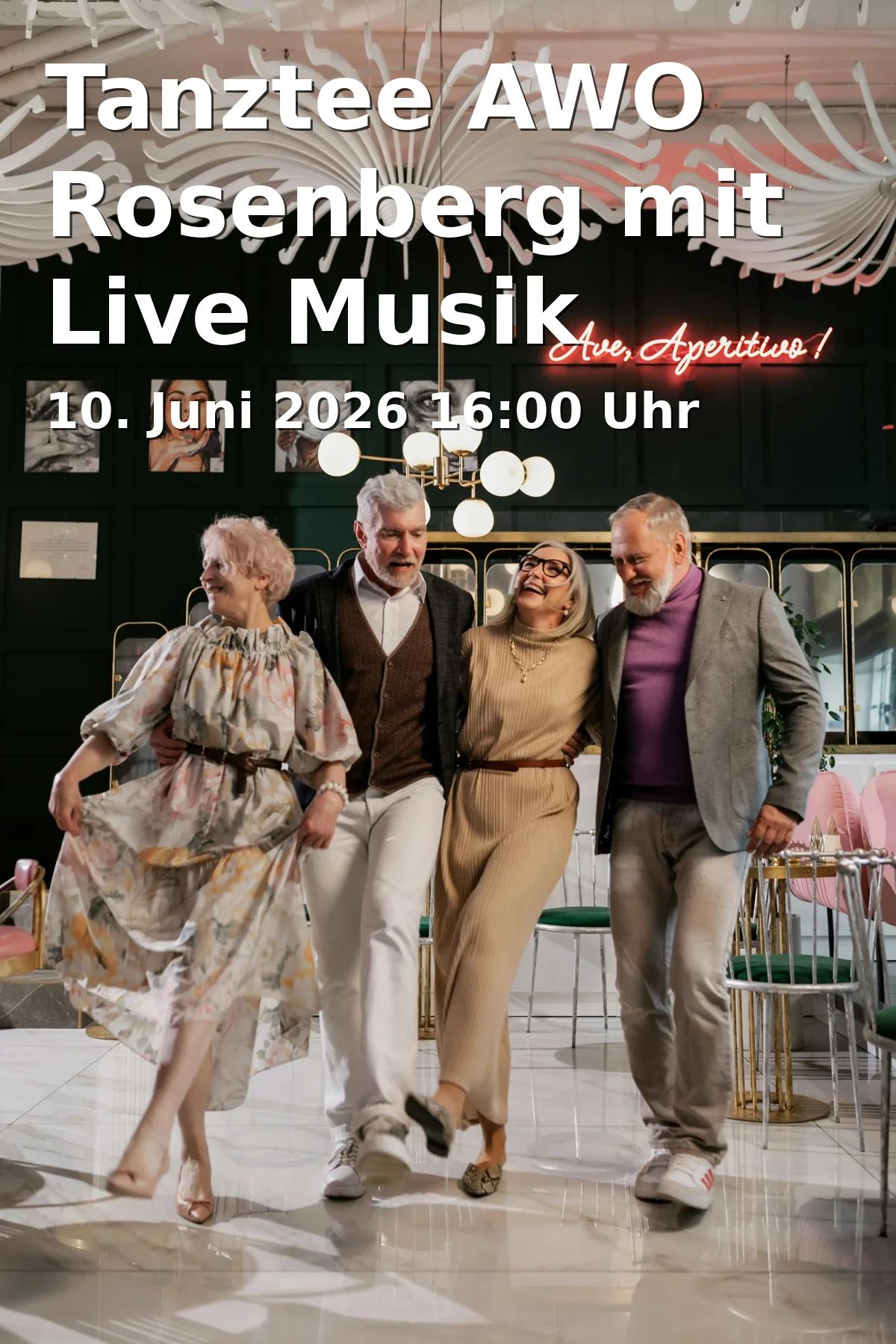 Tanztee AWO Rosenberg mit Live Musik
