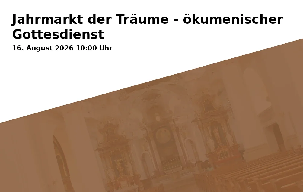 Event: Fair of Dreams - Ecumenical Service