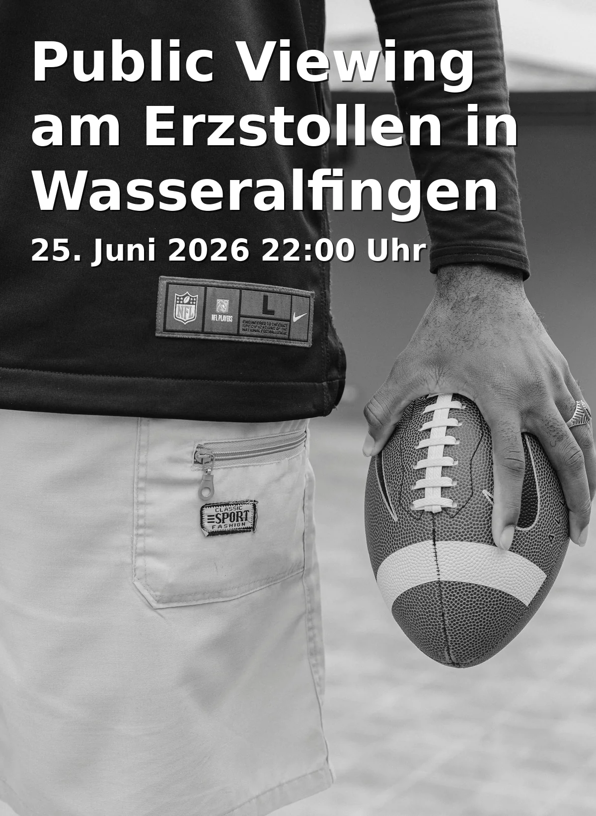 Event: Public Viewing am Erzstollen in Wasseralfingen in Erzhäusle 19, 73433 Aalen-Wasseralfingen on 25. Juni 2026