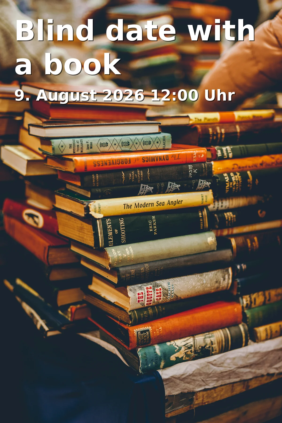 Event: Blind date with a book