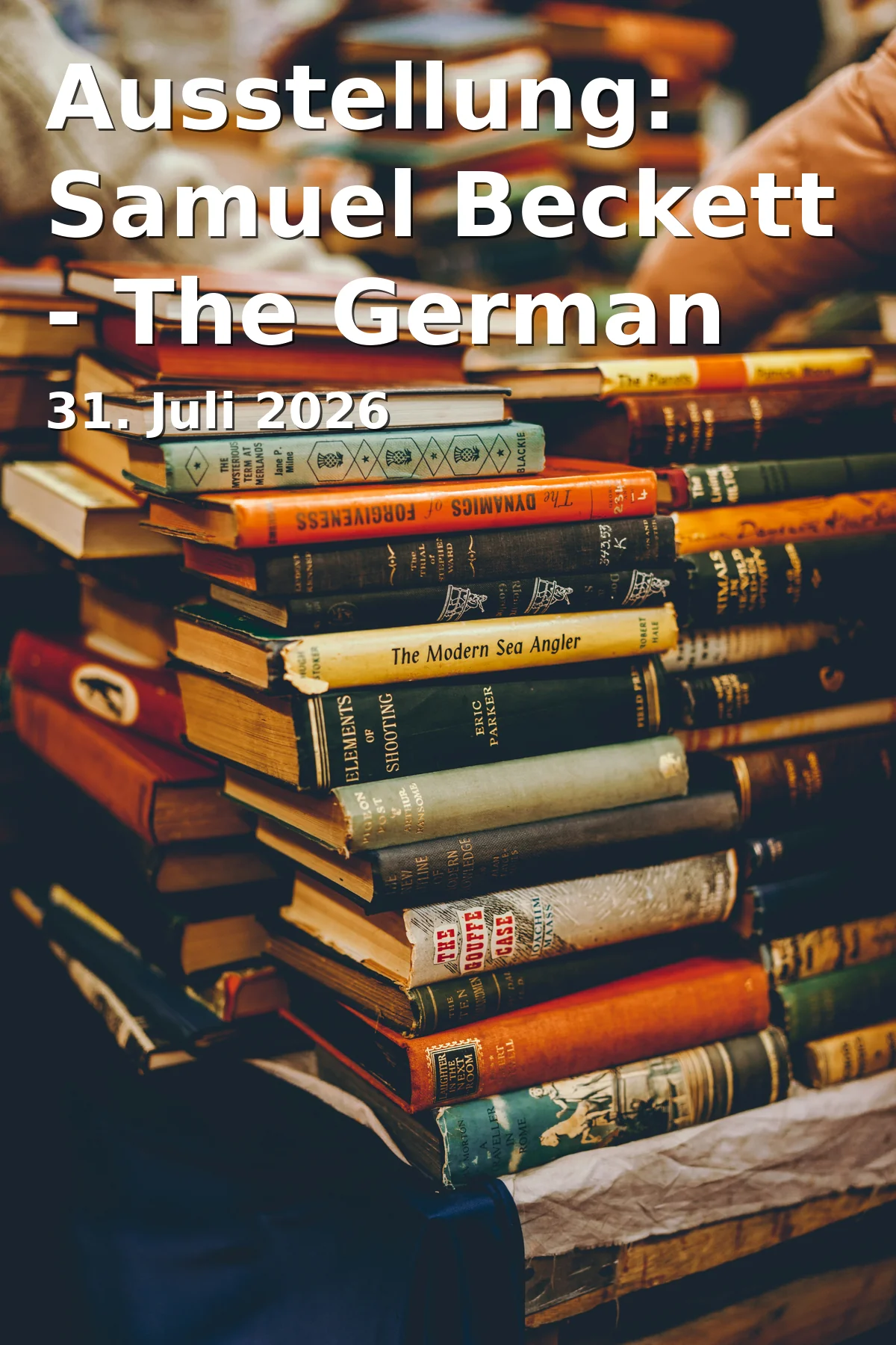 Event: Ausstellung: Samuel Beckett - The German Room in Universitätsbibliothek der Universität Regensburg, Universitätsstraße 31, 93053 Regensburg on 31. Juli 2026