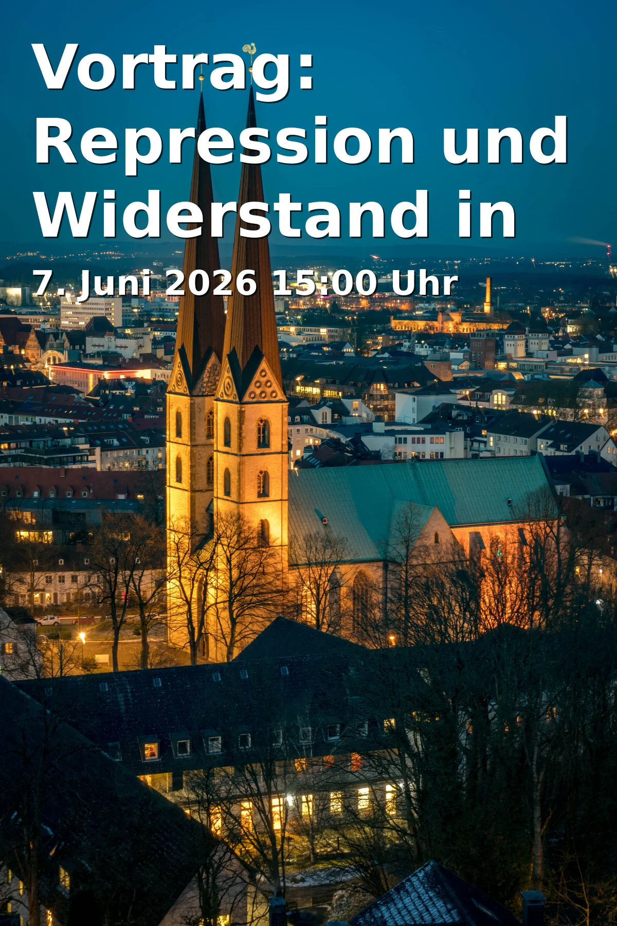 Event: Vortrag: Repression und Widerstand in Mittelamerika in Grüner Würfel, Kesselbrink 2, 33602 Bielefeld on 7. Juni 2026