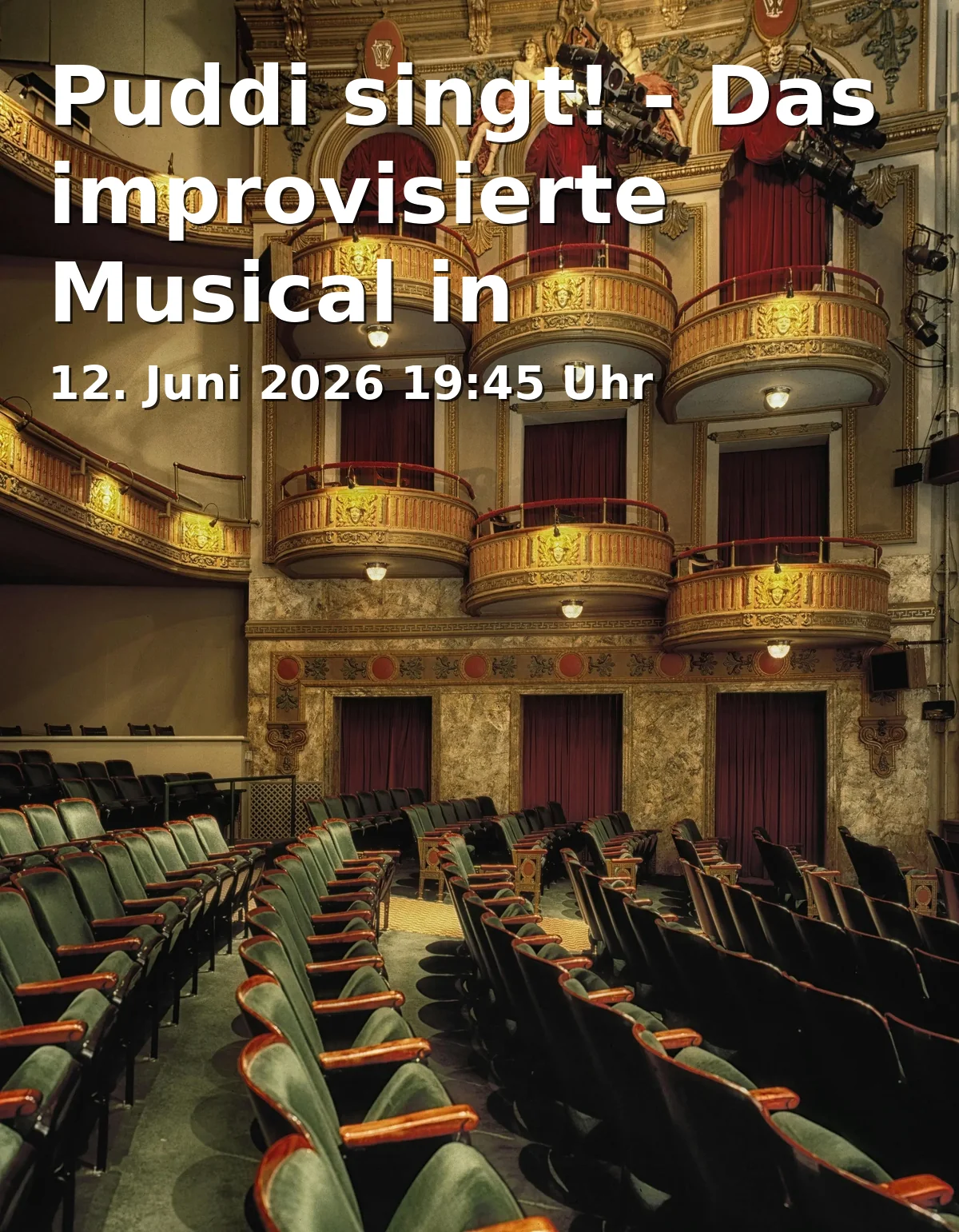 Puddi singt! - Das improvisierte Musical in Bielefeld