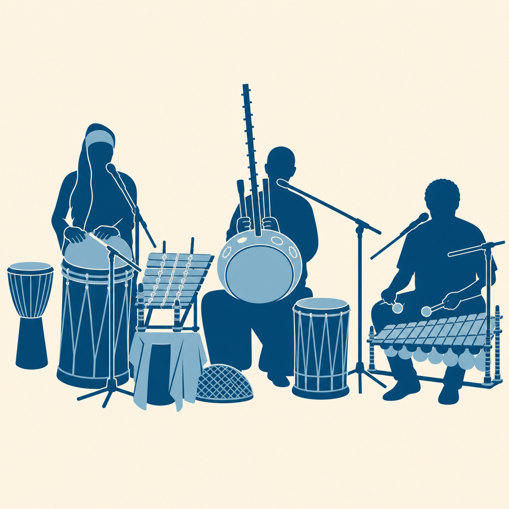 Nils Kercher Trio & special guest Oumar Barou Kouyaté (Mali)
