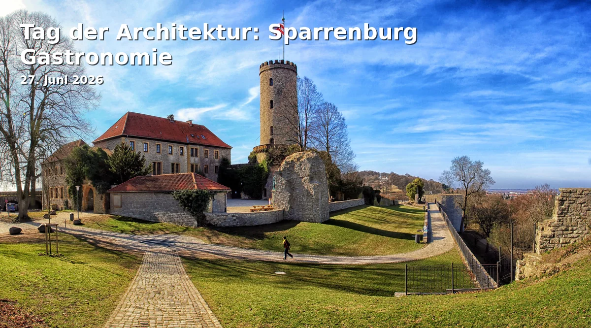 Event: Tag der Architektur: Sparrenburg Gastronomie in Sparrenburg, Burgmauer 1, 33602 Bielefeld on 27. Juni 2026