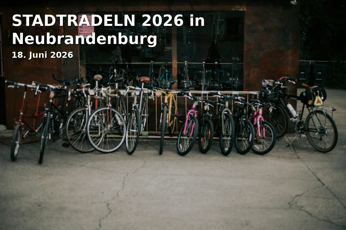 Event: STADTRADELN 2026 in Neubrandenburg in Neubrandenburg, Mecklenburg-Vorpommern on 18. Juni 2026