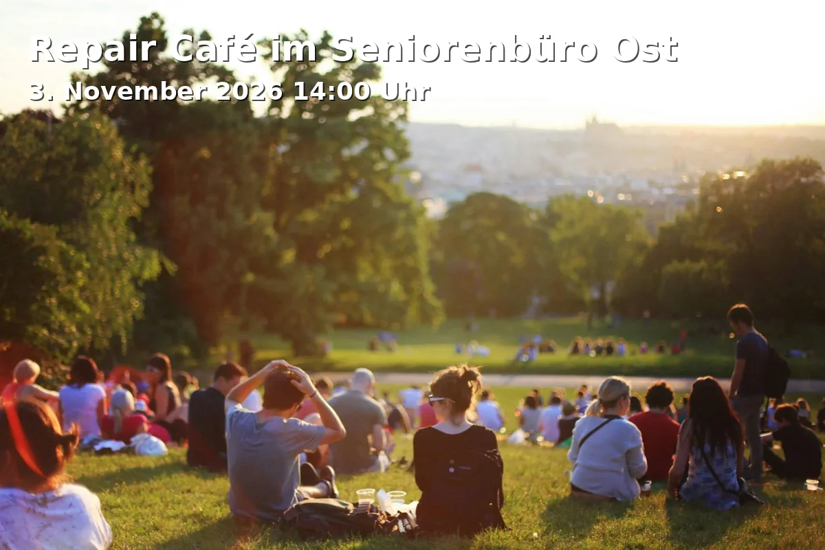 Event: Repair Café im Seniorenbüro Ost