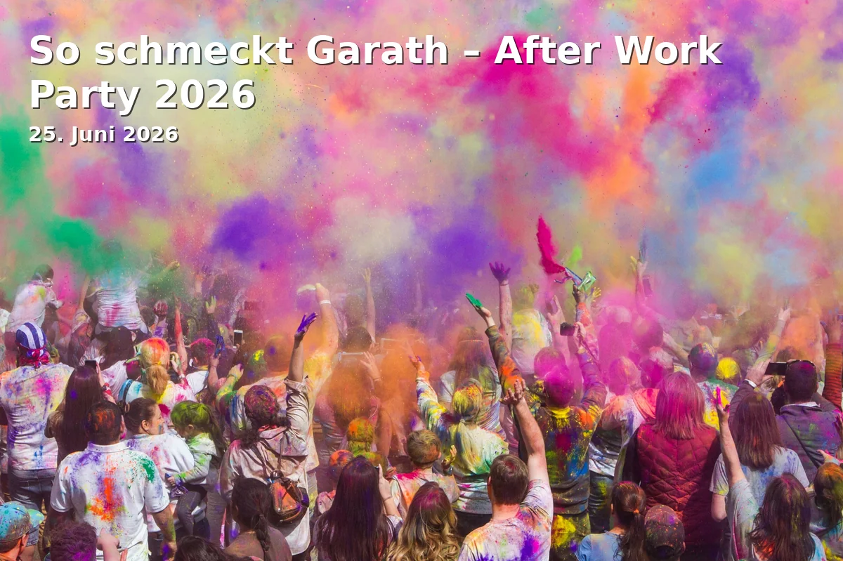 Event: The Taste of Garath – After Work Party 2026
