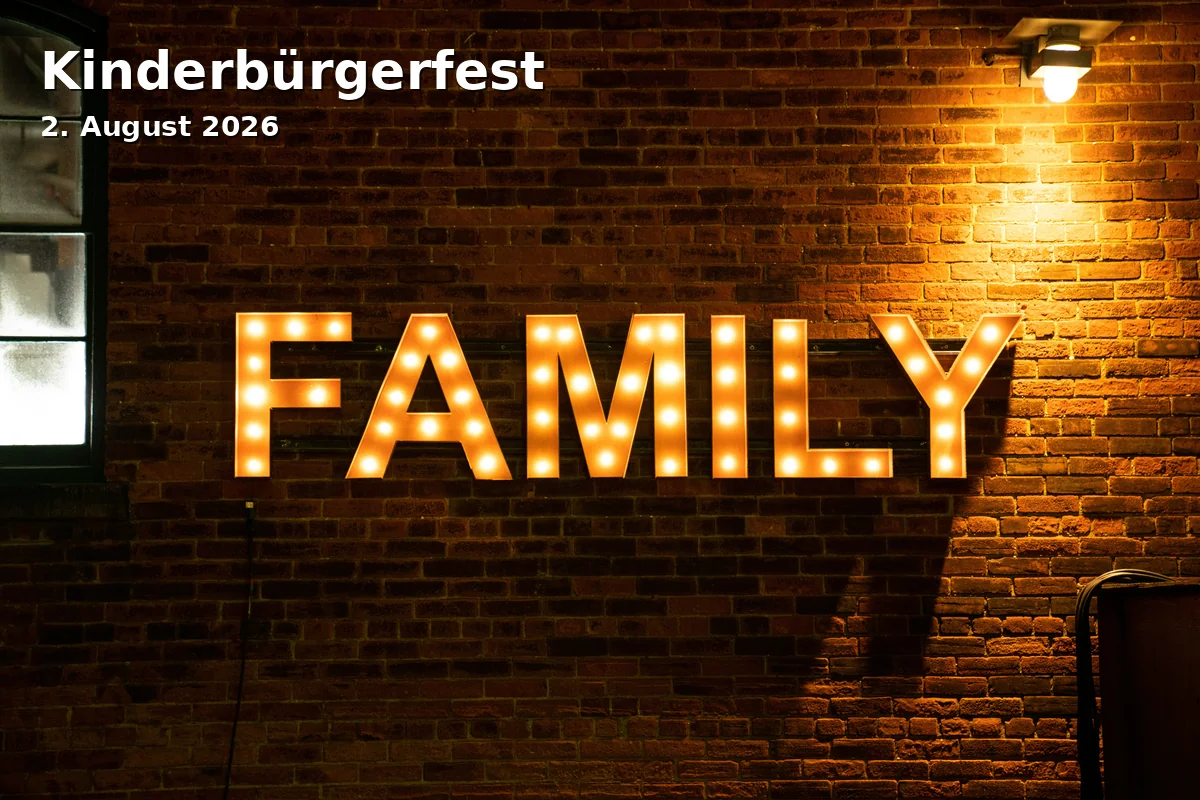 Event: Children's Citizens' Festival in Stadtpark Regensburg, -, 93047 Regensburg on 2. August 2026