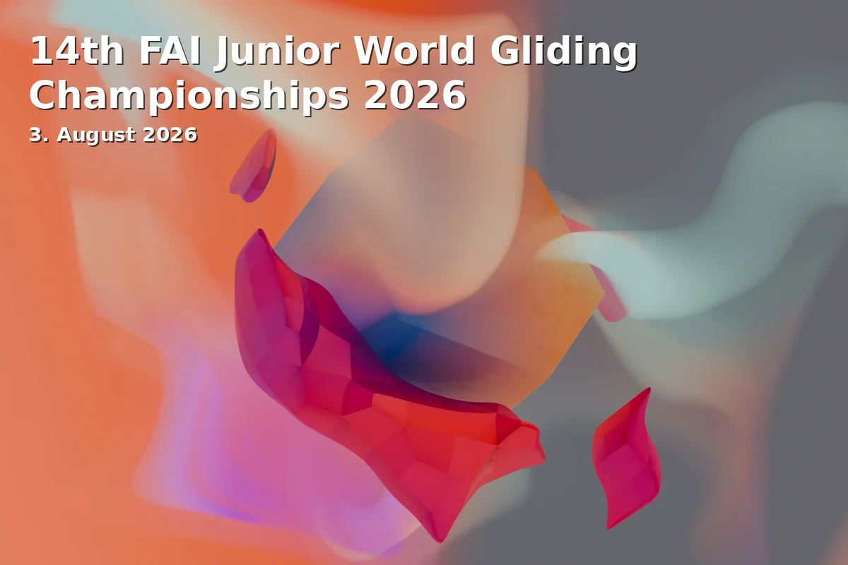Event: 14th FAI Junior World Gliding Championships 2026