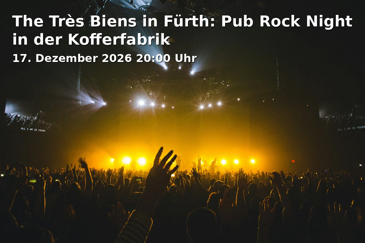 Event: The Très Biens in Fürth: Pub Rock Night at the Kofferfabrik in Kofferfabrik, Lange Straße 31, 90762 Fürth on 17. December 2026